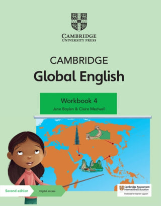 Cover image for 9781108810883 - Cambridge Global English Workbook 4 with Digital Access (1 Year)