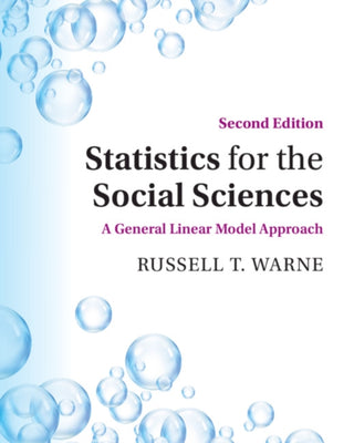 Cover image for 9781108814508 - Statistics for the Social Sciences