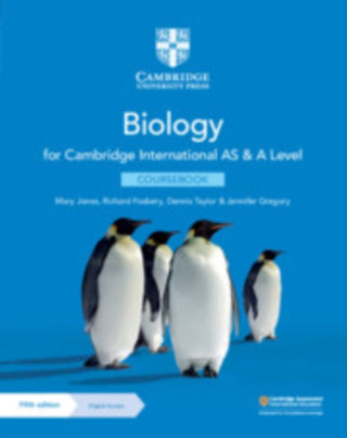 Cover image for 9781108859028 - Cambridge International AS & A Level Biology Coursebook with Digital Access (2 Years) 5ed