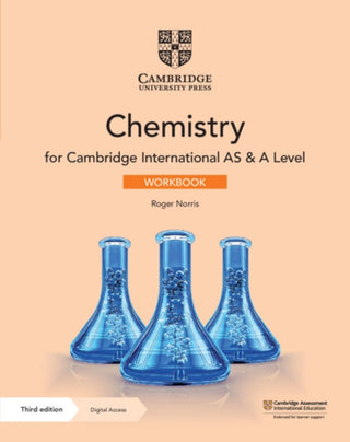 Cover image for 9781108859059 - Cambridge International AS & A Level Chemistry Workbook with Digital Access (2 Years)