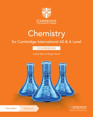 Cover image for 9781108863193 - Chemistry for Cambridge International AS & A Level Coursebook