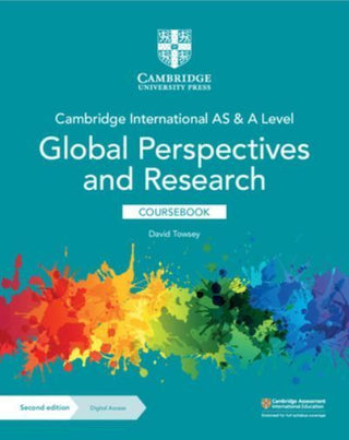 Cover image for 9781108909150 - Cambridge International AS & A Level Global Perspectives & Research Coursebook with Digital Access (2 Years)