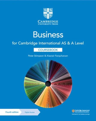 Cover image for 9781108921220 - Cambridge International AS & A Level Business Coursebook with Digital Access (2 Years)