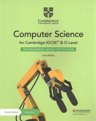 Cover image for 9781108951562 - Cambridge IGCSE™ and O Level Computer Science Programming Book for Python with Digital Access (2 Years)