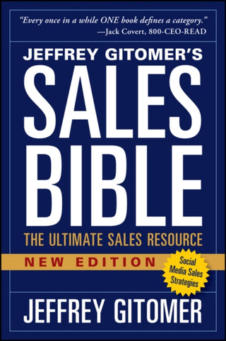 Cover image for 9781118985816 - The Sales Bible, New Edition – The Ultimate Sales Resource 2e