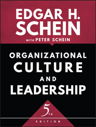 Cover image for 9781119212041 - Organizational Culture and Leadership, 5th edition