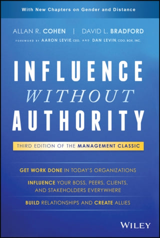 Cover image for 9781119347712 - Influence Without Authority, Third Edition