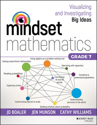 Cover image for 9781119357919 - Mindset Mathematics: Visualizing and Investigating Big Ideas, Grade 7