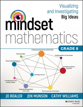 Cover image for 9781119358749 - Mindset Mathematics: Visualizing and Investigating Big Ideas, Grade 8