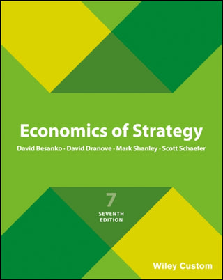 Cover image for 9781119378761 - Economics of Strategy