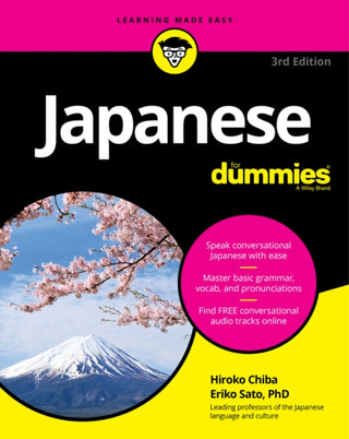 Cover image for 9781119475408 - Japanese For Dummies, 3rd Edition