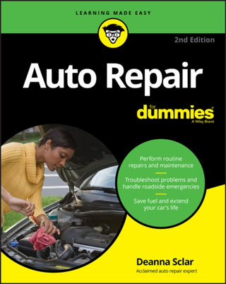 Cover image for 9781119543619 - Auto Repair For Dummies, 2nd Edition