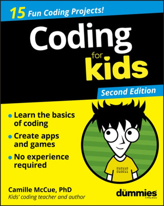Cover image for 9781119555162 - Coding For Kids For Dummies