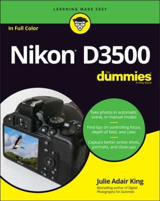 Cover image for 9781119561835 - Nikon D3500 For Dummies
