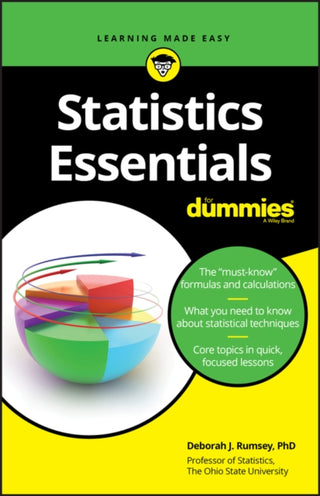 Cover image for 9781119590309 - Statistics Essentials For Dummies