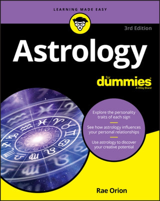 Cover image for 9781119594161 - Astrology For Dummies, 3rd Edition