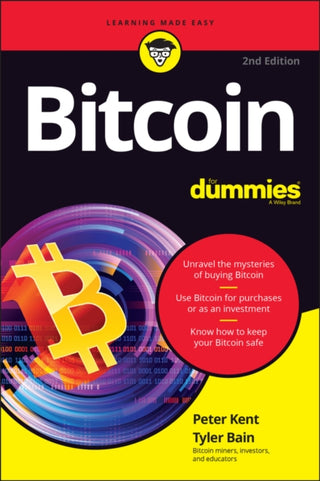 Cover image for 9781119602132 - Bitcoin For Dummies, 2nd Edition