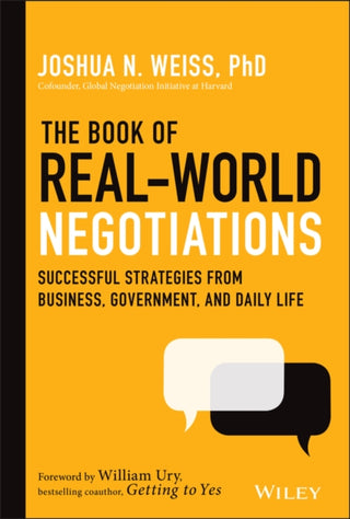 Cover image for 9781119616191 - The Book of Real–World Negotiations