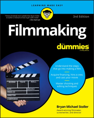 Cover image for 9781119617853 - Filmmaking For Dummies, 3rd Edition