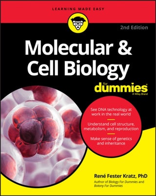 Cover image for 9781119620402 - Molecular & Cell Biology For Dummies, 2nd Edition
