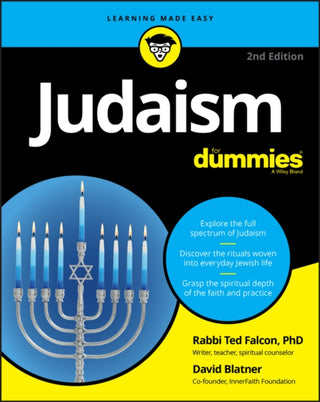Cover image for 9781119643074 - Judaism For Dummies, 2nd Edition