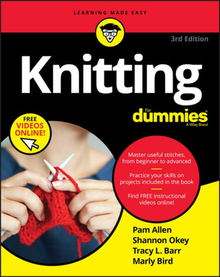 Cover image for 9781119643203 - Knitting For Dummies, 3rd Edition