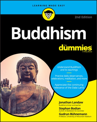 Cover image for 9781119643265 - Buddhism For Dummies, 2nd Edition