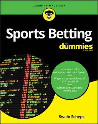 Cover image for 9781119654384 - Sports Betting For Dummies
