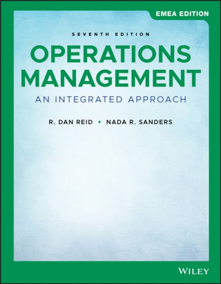 Cover image for 9781119668176 - Operations Management