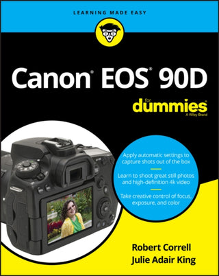 Cover image for 9781119674672 - Canon EOS 90D For Dummies
