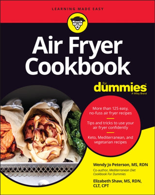 Cover image for 9781119694335 - Air Fryer Cookbook For Dummies