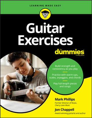 Cover image for 9781119694564 - Guitar Exercises For Dummies