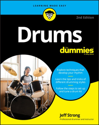 Cover image for 9781119695516 - Drums For Dummies
