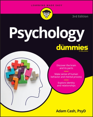 Cover image for 9781119700296 - Psychology For Dummies, 3rd Edition