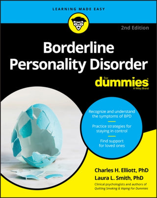 Cover image for 9781119714309 - Borderline Personality Disorder For Dummies, 2nd Edition
