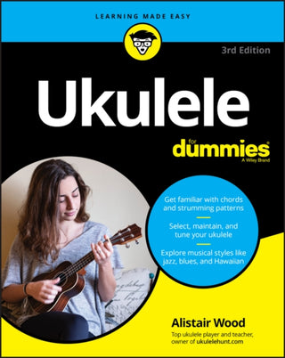 Cover image for 9781119736608 - Ukulele For Dummies, 3rd Edition