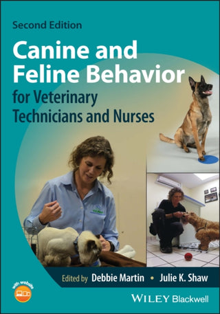 Cover image for 9781119765400 - Canine and Feline Behavior for Veterinary Technicians and Nurses