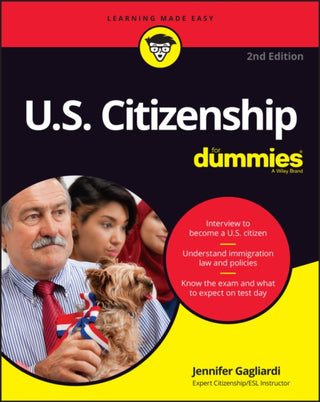 Cover image for 9781119766735 - U.S. Citizenship For Dummies, 2nd Edition