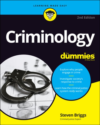 Cover image for 9781119773191 - Criminology For Dummies, 2nd Edition