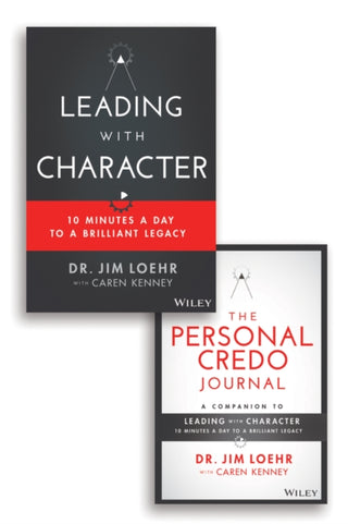 Cover image for 9781119781646 - Leading with Character – 10 Minutes a Day to a Brilliant Legacy Set
