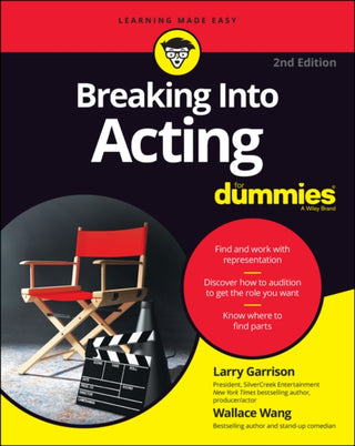 Cover image for 9781119789697 - Breaking Into Acting For Dummies, 2nd Edition