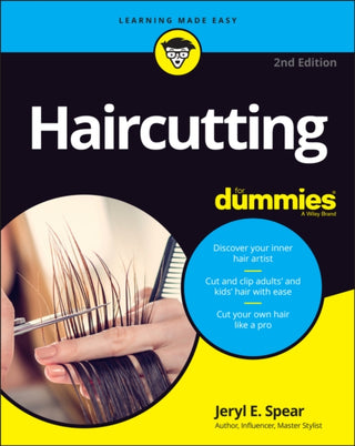 Cover image for 9781119790495 - Haircutting For Dummies 2e
