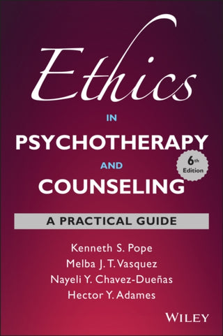 Cover image for 9781119804291 - Ethics in Psychotherapy and Counseling