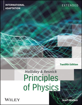 Cover image for 9781119820611 - Principles of Physics, Twelfth Edition Extended International Adaptation