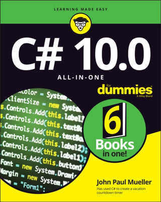 Cover image for 9781119839071 - C# 10.0 All–in–One For Dummies