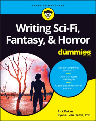Cover image for 9781119839095 - Writing Sci-Fi, Fantasy, & Horror For Dummies
