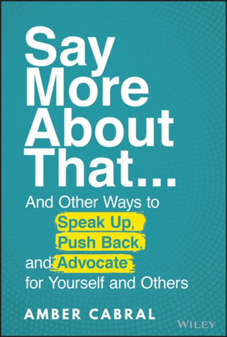 Cover image for 9781119839323 - Say More About That