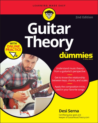 Cover image for 9781119842972 - Guitar Theory For Dummies with Online Practice