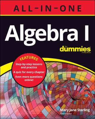Cover image for 9781119843047 - Algebra I All-in-One For Dummies