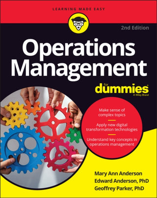 Cover image for 9781119843108 - Operations Management For Dummies